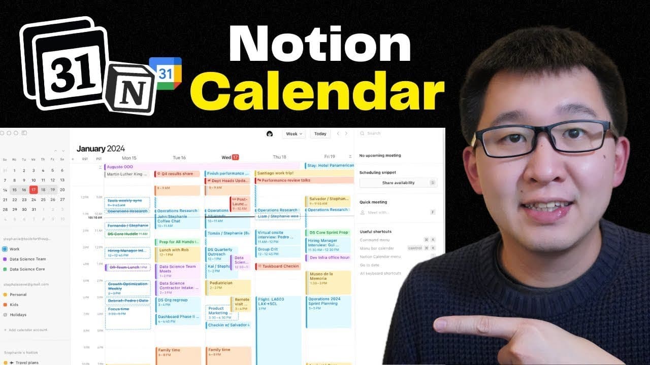 【顛覆改變】Notion 釋出革命性 Notion 行事曆 App