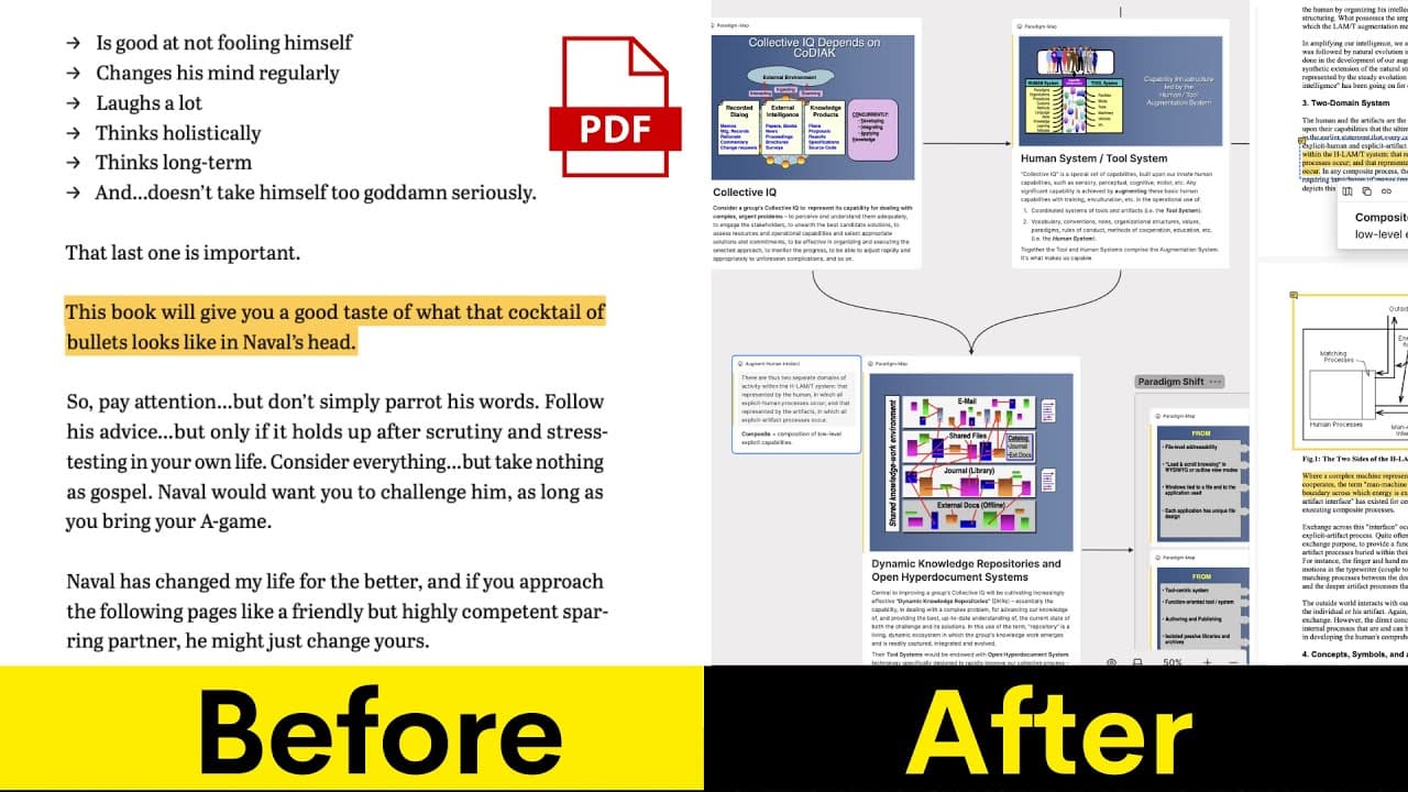 重塑 PDF 閱讀體驗：用 Heptabase 編織個人知識網