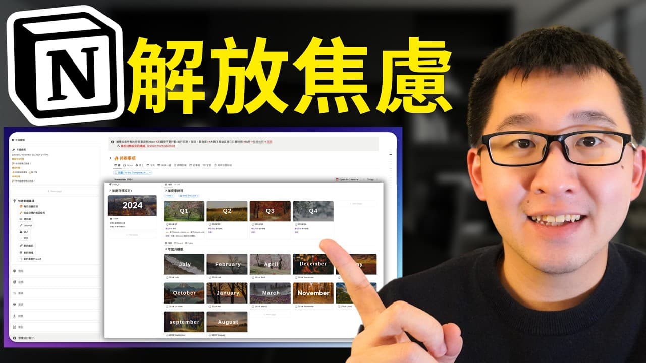 4 分鐘解構我花 5 年打造的高效人生管理系統